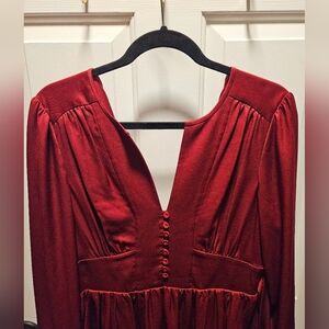 MOVING SALE! BCBGMaxazria Red Satin Dress